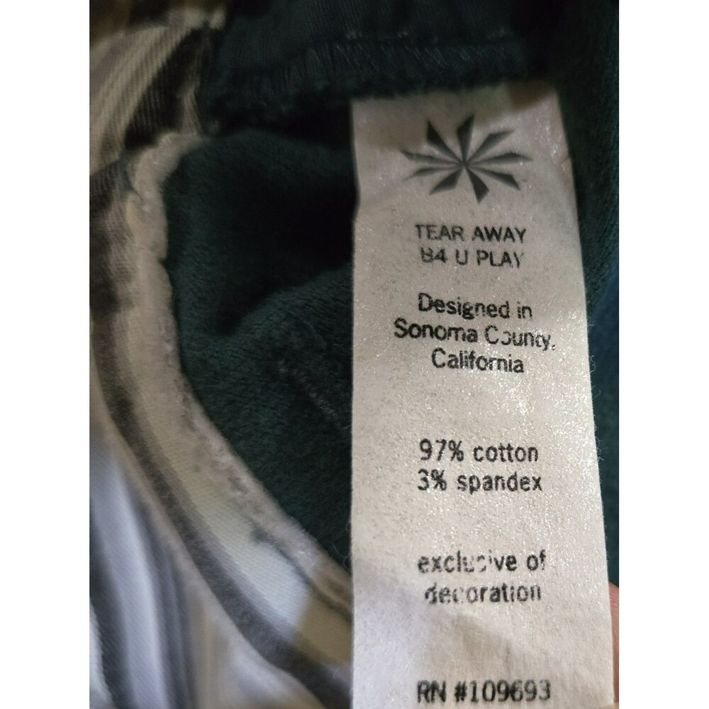 Athleta Women's Size 4 Green Velveteen Straight Leg Pants - Picture 9 of 10